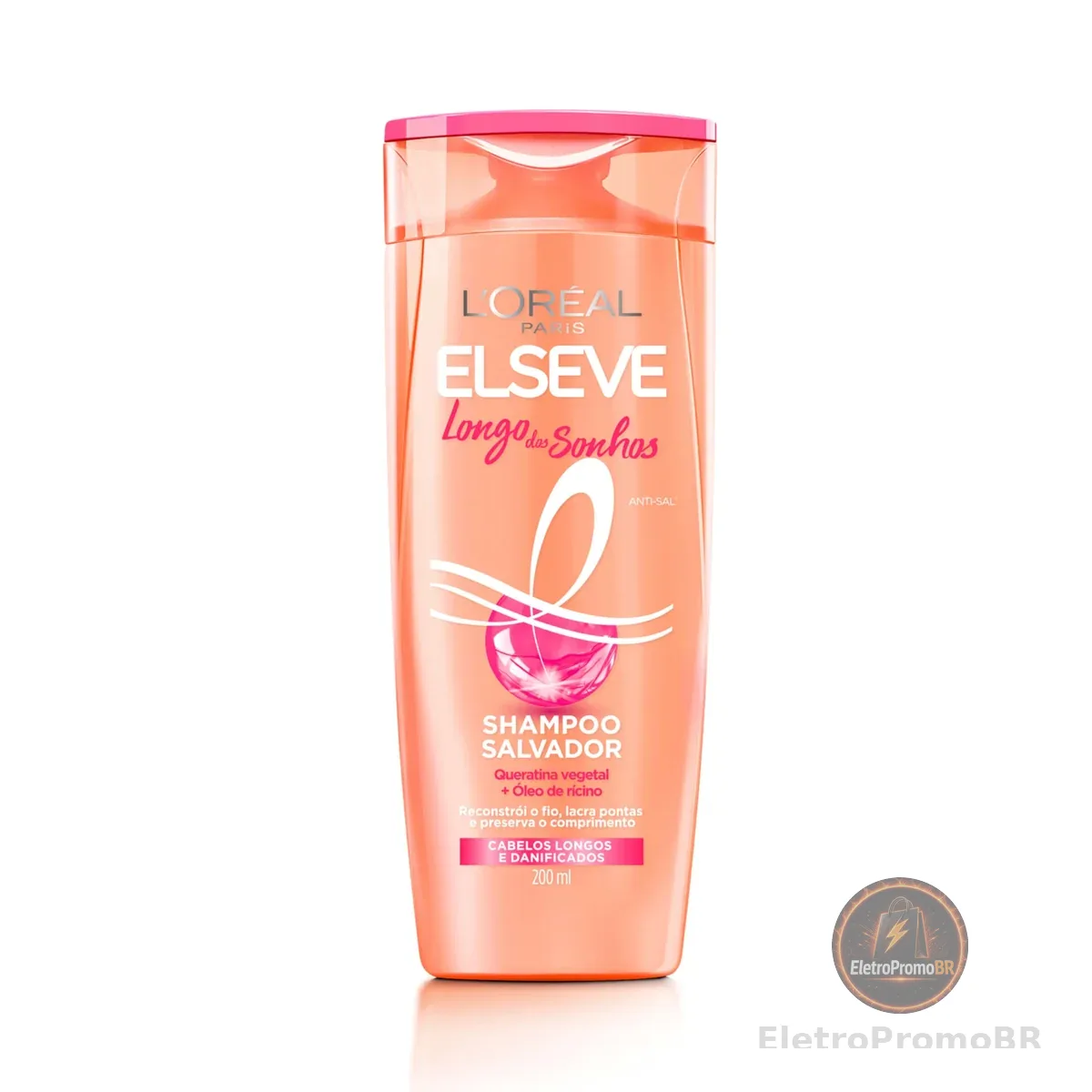 Shampoo L'Oréal Paris Elseve Longo dos Sonhos, 200ml