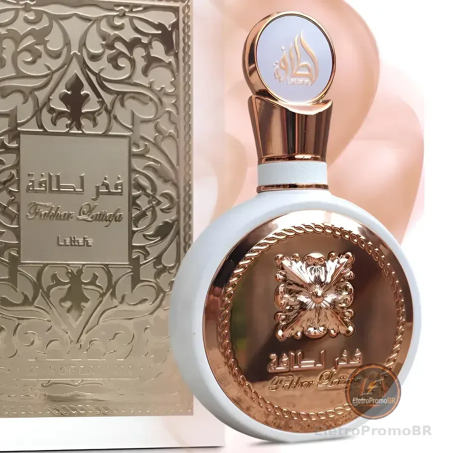 Perfume Árabe Fakhar Rose Lattafa Feminino Edp Lacrado 100ml