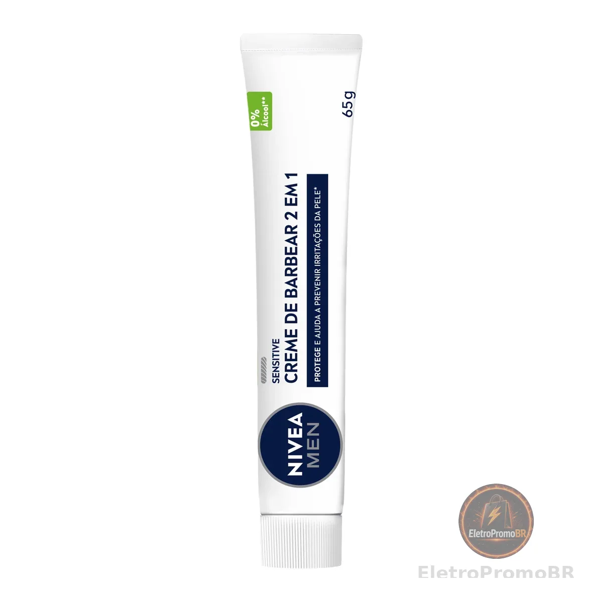 NIVEA MEN Creme de Barbear Sensitive 2 em 1 65g