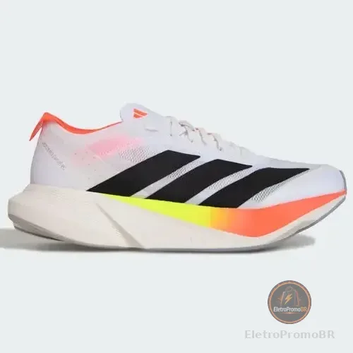 Tênis Masculino Adizero Drive Rc adidas Ftwwht/cblack/solred Liso 41 Br