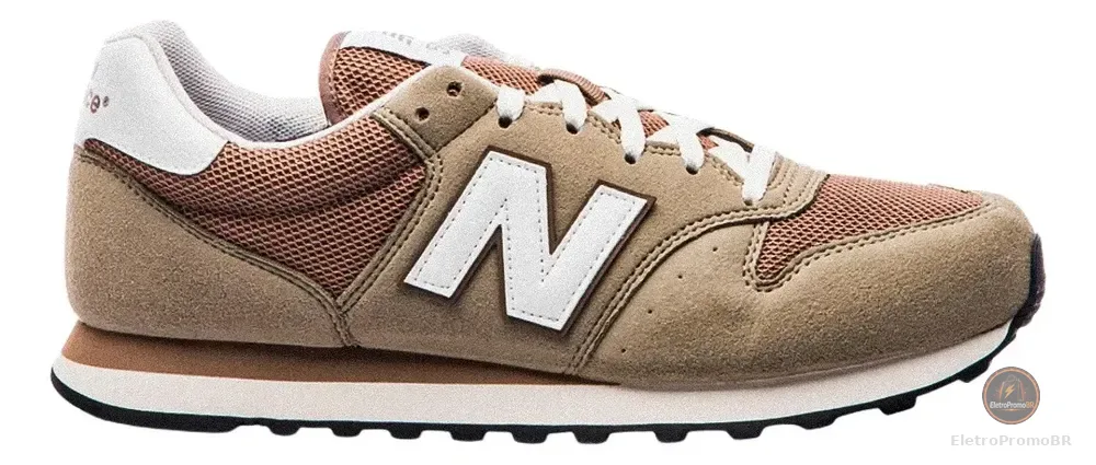Tênis Casual Masculino New Balance 500 V2 Original Leve