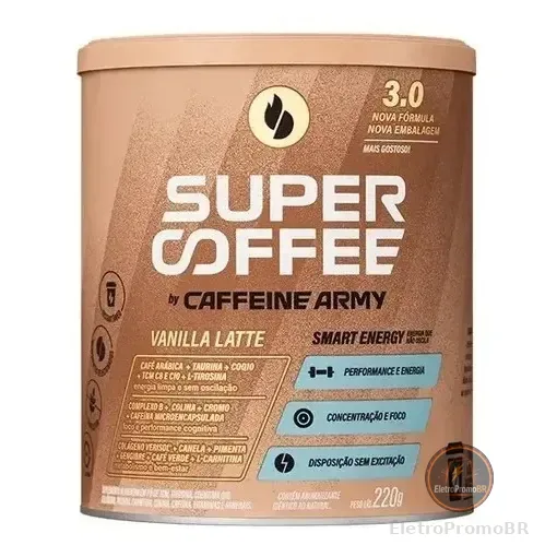 Supercoffee 3.0 Caffeine Army Super Coffee Novo 220g