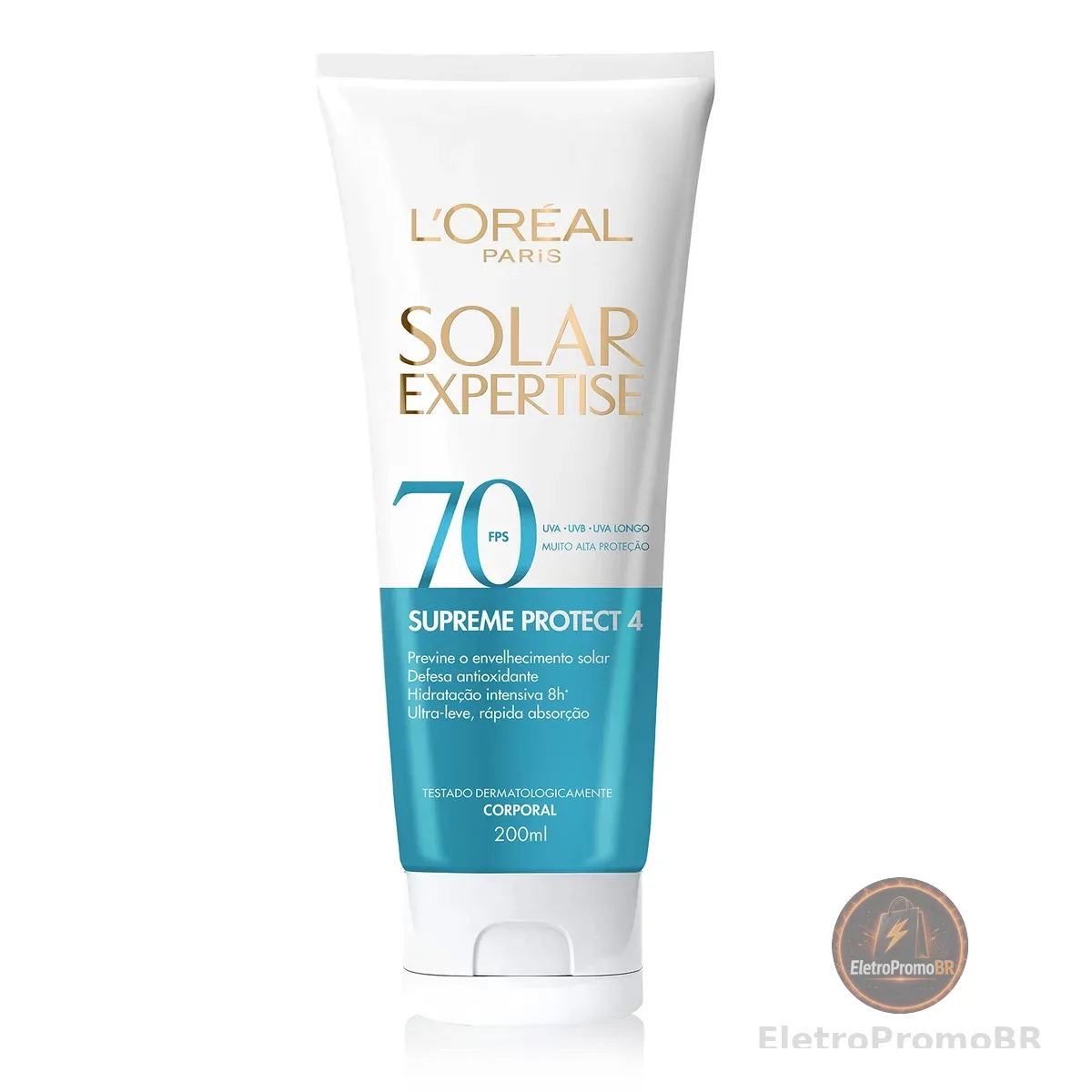 L'Oréal Paris Solar Expertise Supreme Protect 4 FPS70 - Protetor Solar Corporal 200ml
