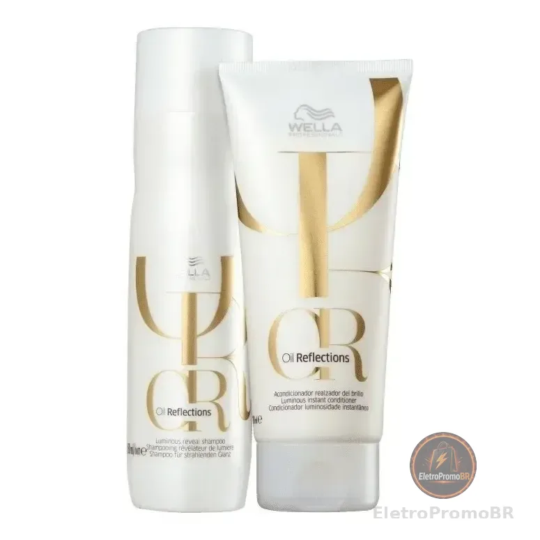 Wella Kit Shampoo Oil Reflections 250 Ml + Cond 200 Ml