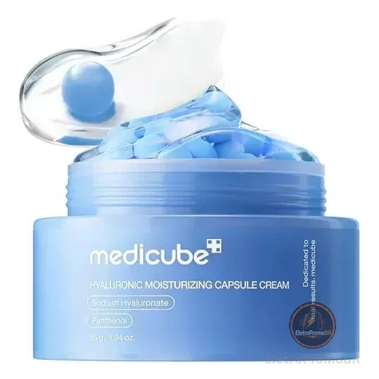 Creme Cápsula De Ácido Hialurônico Medicube Todo Tipo De Pele Dia/noite