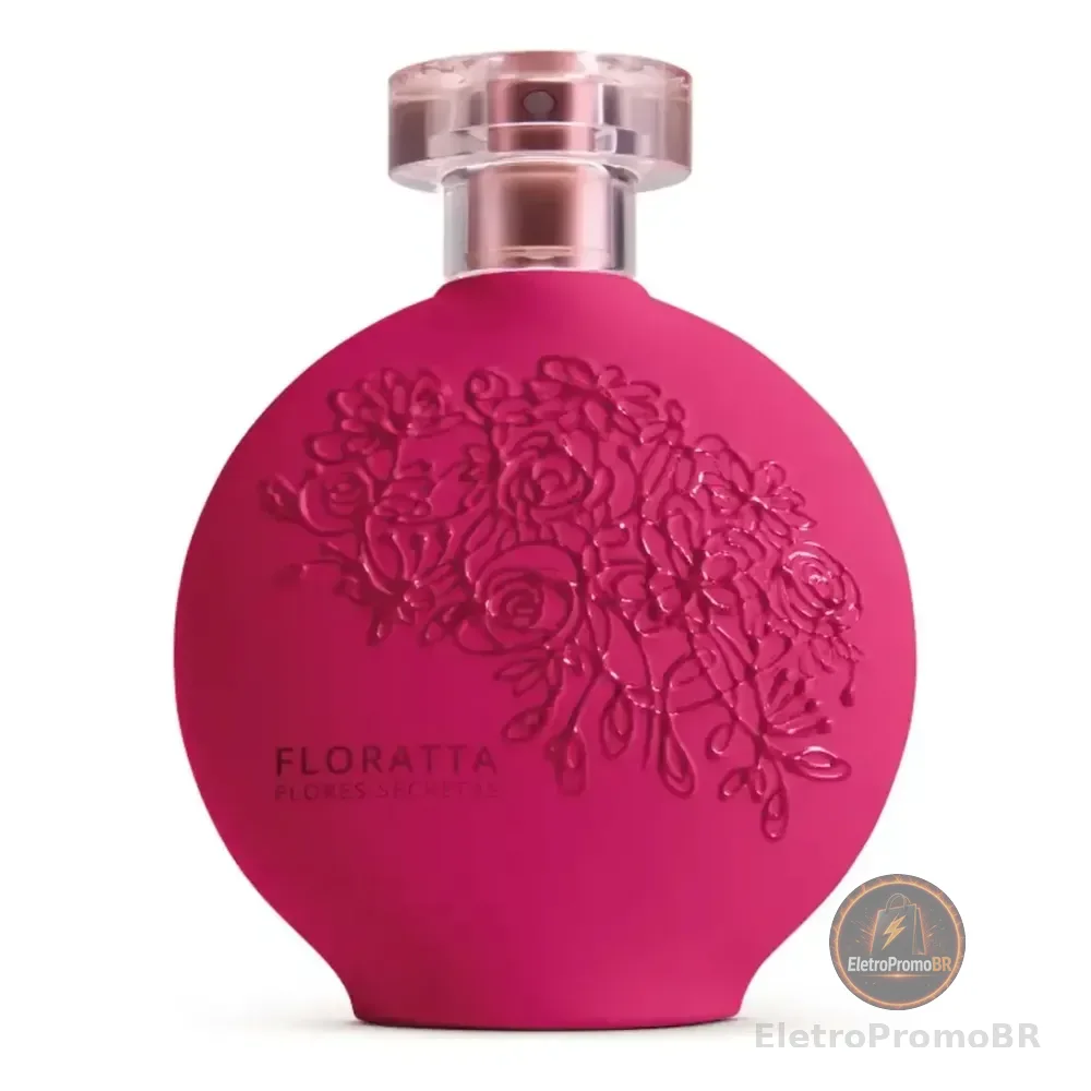 Floratta Flores Secretas O Boticário Desodorante Colônia Perfume Feminino Original 75ml