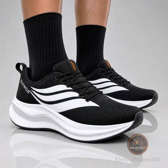 Tênis Esportivo Masculino Feminino Academia Correr Leve Olmp