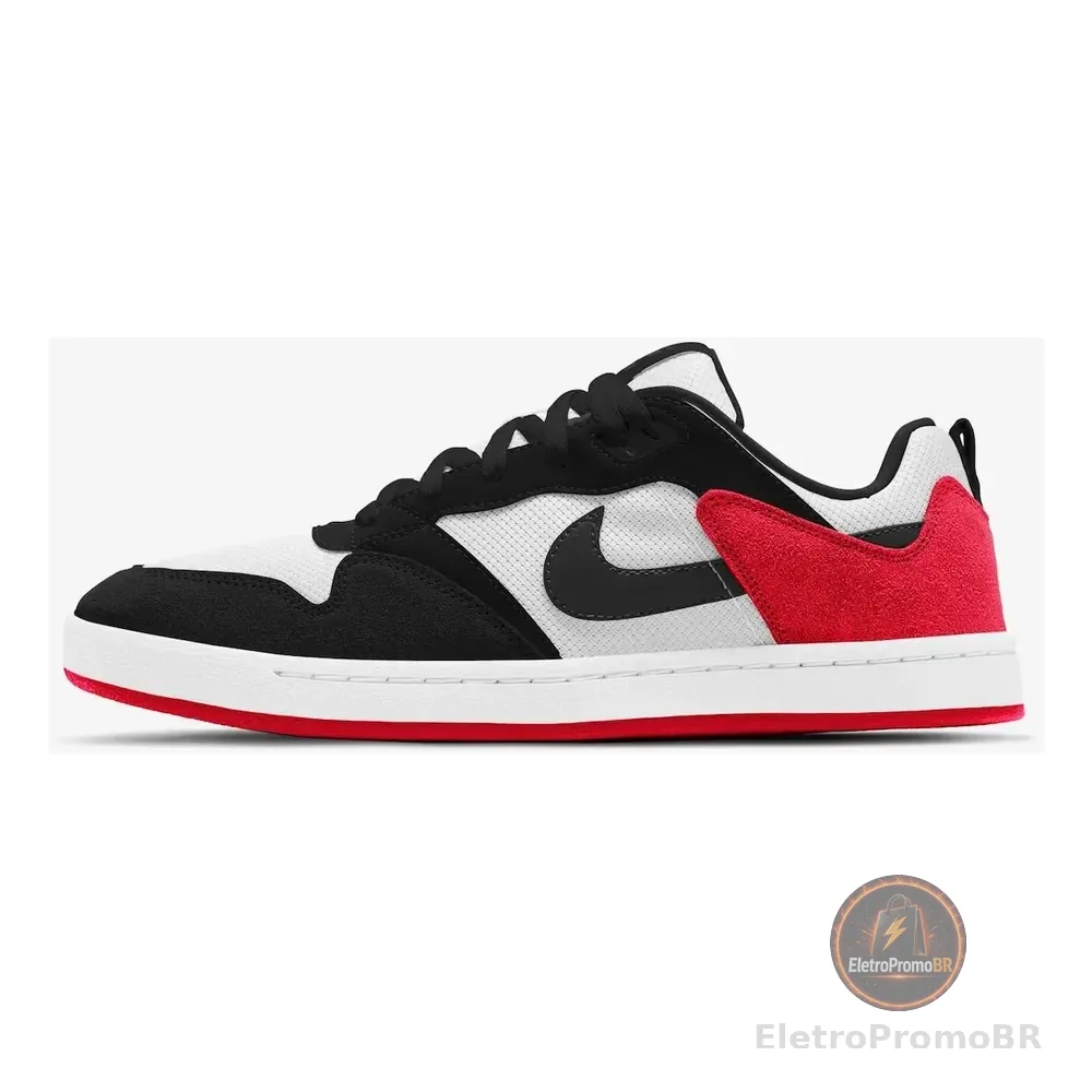 Tênis Nike Sb Alleyoop Masculino Branco/preto 41 Br