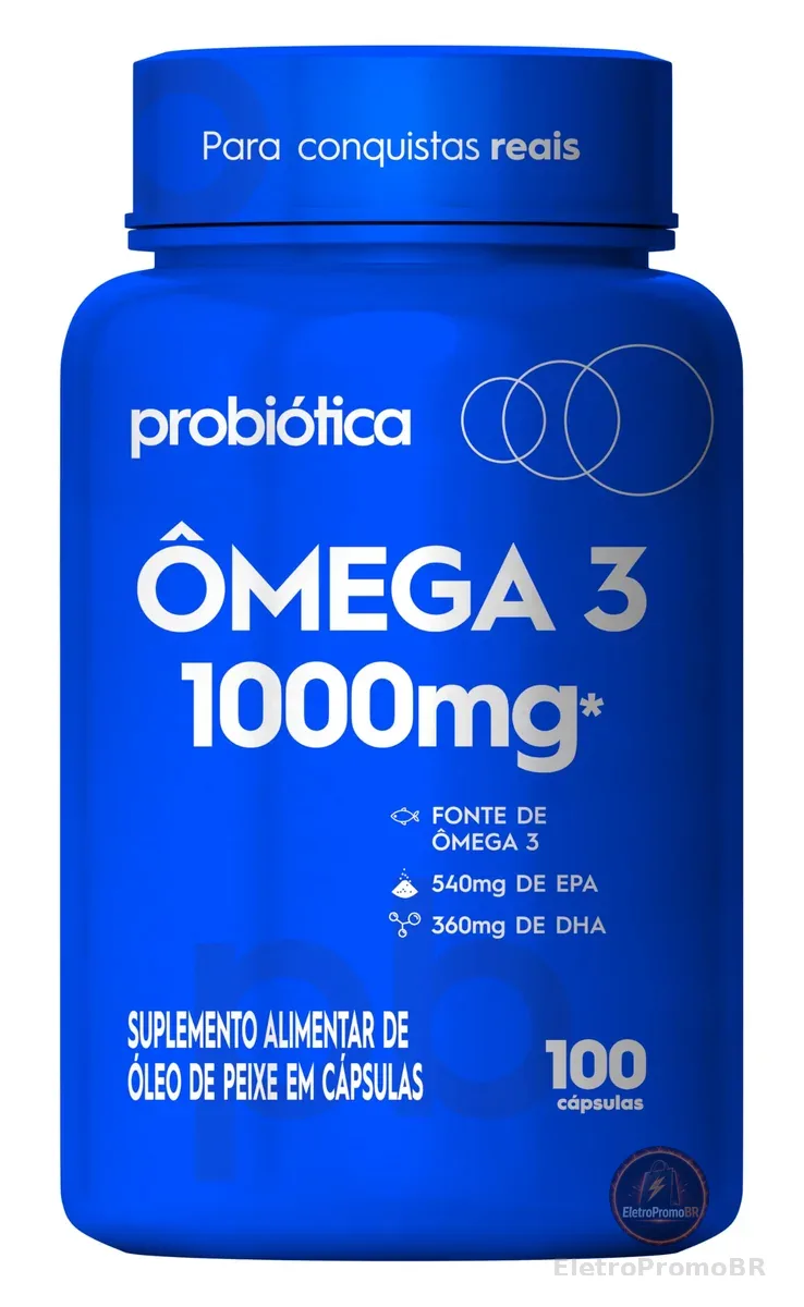 Ômega 3 1000mg Pro Health (100 Softgels), Probiótica