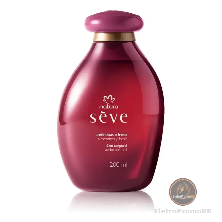 Óleo Seve Amêndoas E Frésia Natura Deo Corporal - 200ml