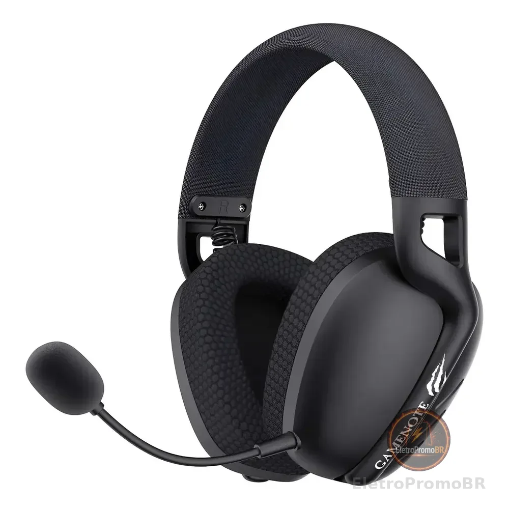 Fone De Ouvido Preto Havit Gamenote Fuxi-h6 - Black