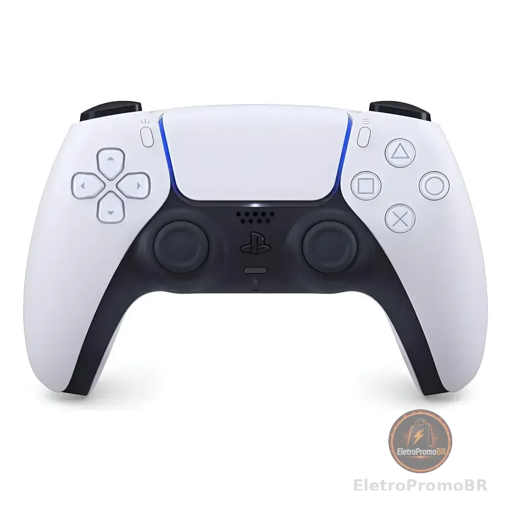 Controle Sem Fio Playstation 5 Dualsense Branco