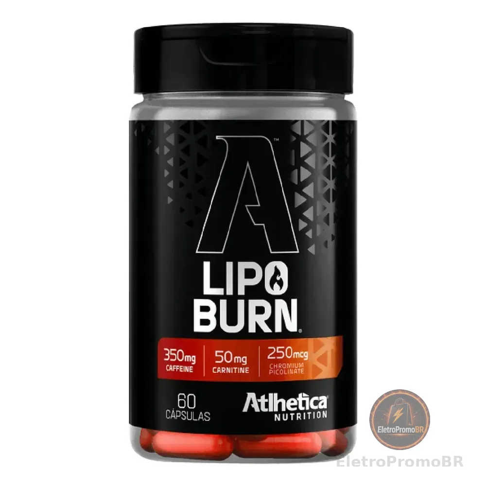 Termogênico Lipo Burn Hd Atlhetica Nutrition 60 Capsulas