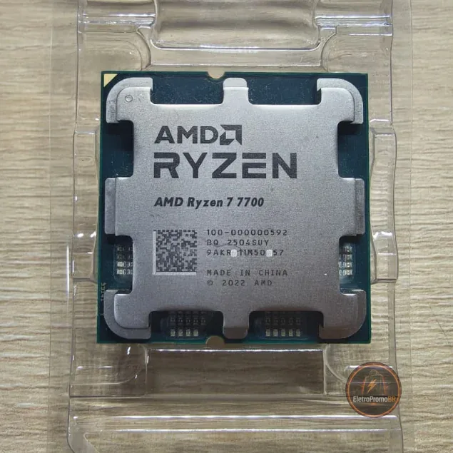 Processador AMD Ryzen 7 7700 AM5 OEM Semi Novo