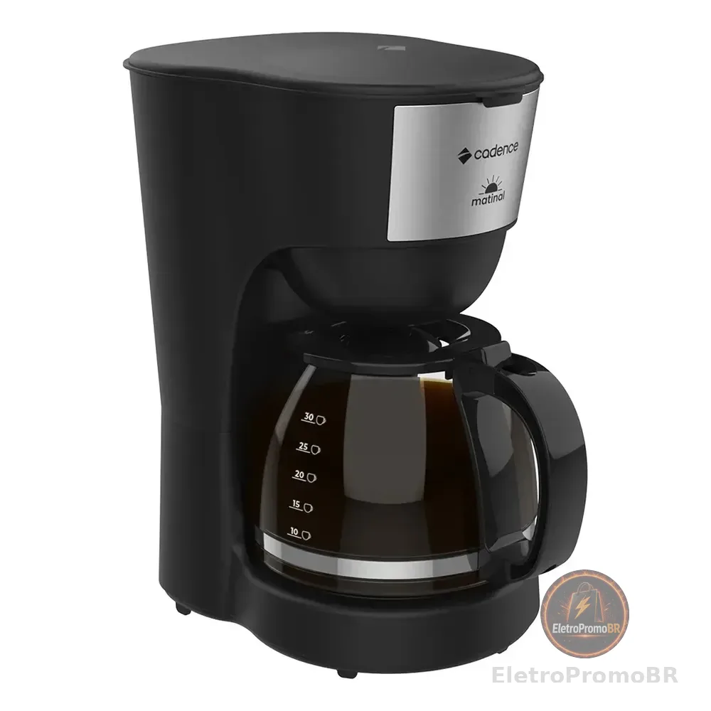 Cafeteira Elétrica Cadence Corrente Doméstica Matinal 1,25l