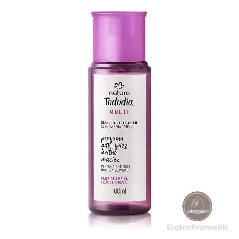 Essência Para Cabelos Natura Tododia Flor De Ameixa 60ml