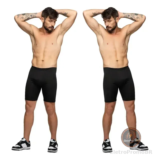 Kit 2 Bermuda Térmico Short Ciclista Segunda Pele Masculino