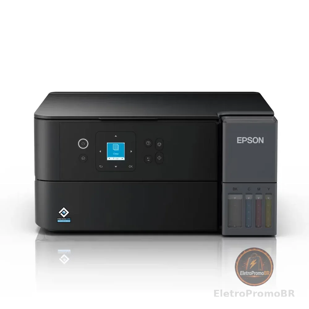 Impressora Multifuncional Tanque de Tinta EcoTank L4360 Wi-Fi Colorida Epson