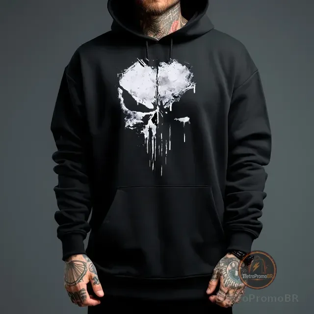 Blusa De Moletom Masculino O Justiceiro The Punisher