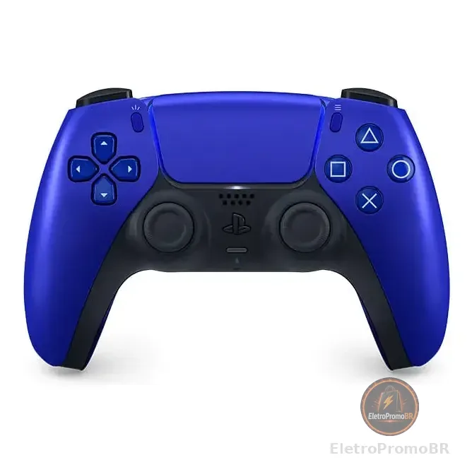 Controle De Joystick Sem Fio Dualsense Ps5 Azul Cobalto Cobalt Blue