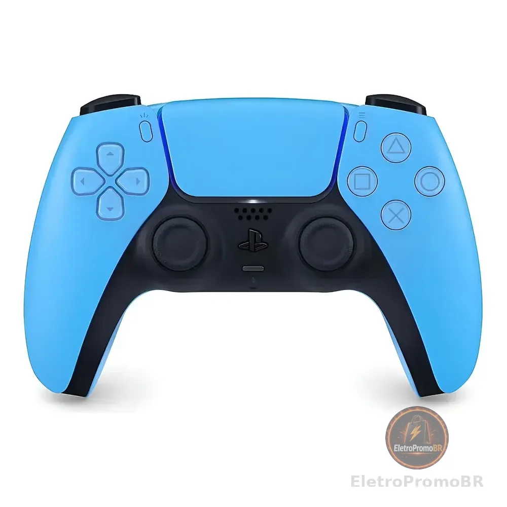 Controle Sem Fio Sony Playstation Dualsense Starlight Blue Azul