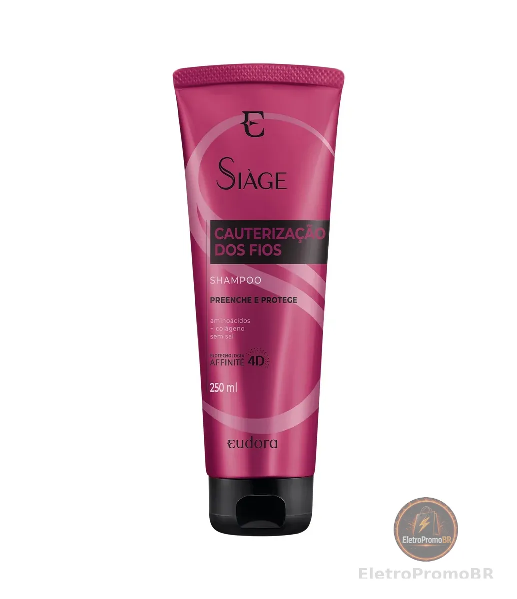 Eudora Siàge Shampoo Cauterização dos Fios 250ml