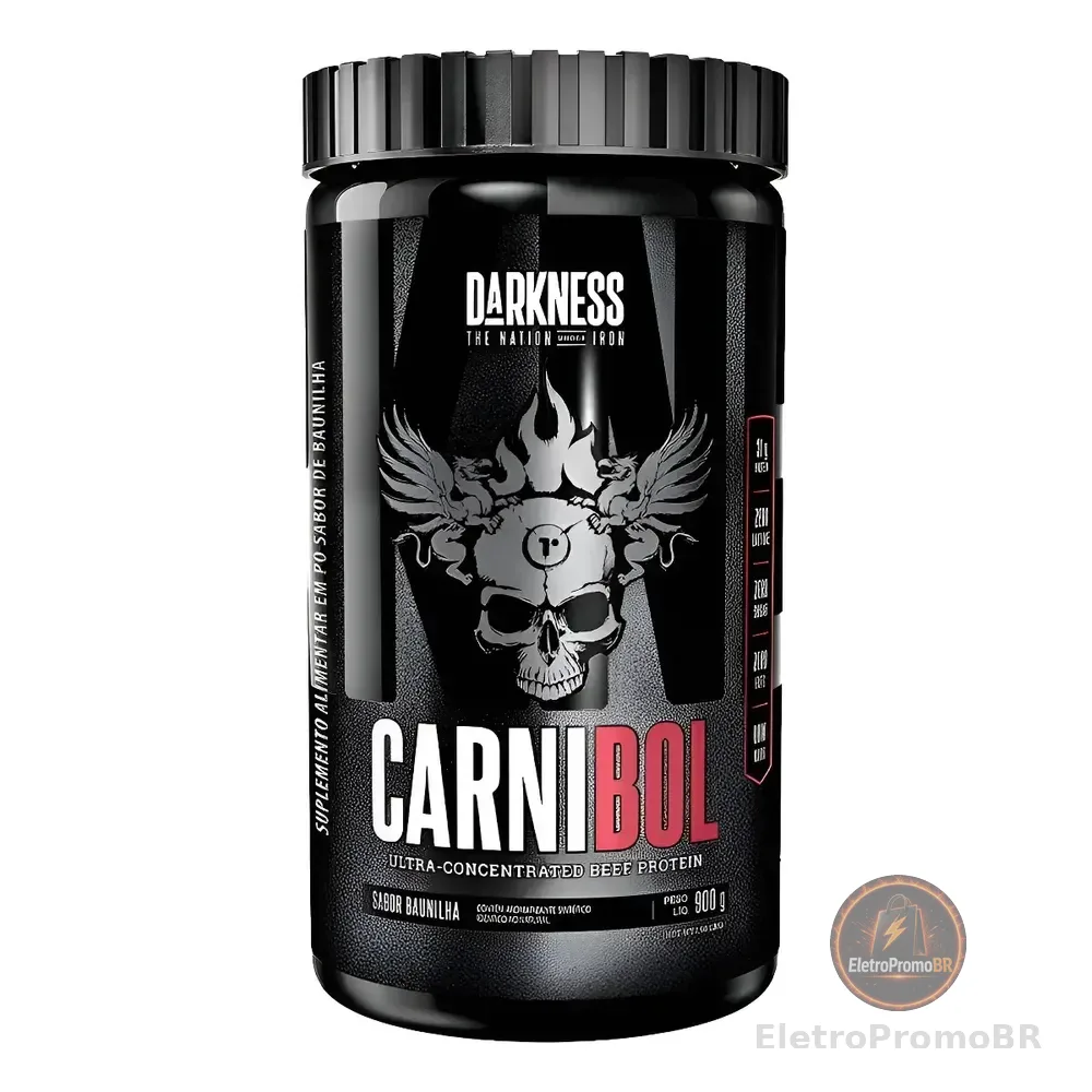 Carnibol Proteina Carne Baunilha 900g - Integralmedica  Baunilha