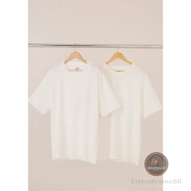 Kit Com 2 Camisetas Masculinas Básicas Relaxed Hering