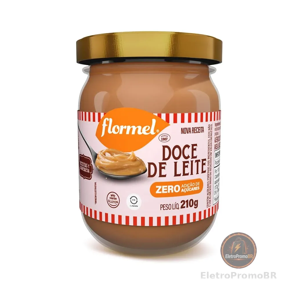 Doce de Leite Cremoso FLORMEL 210 Gramas