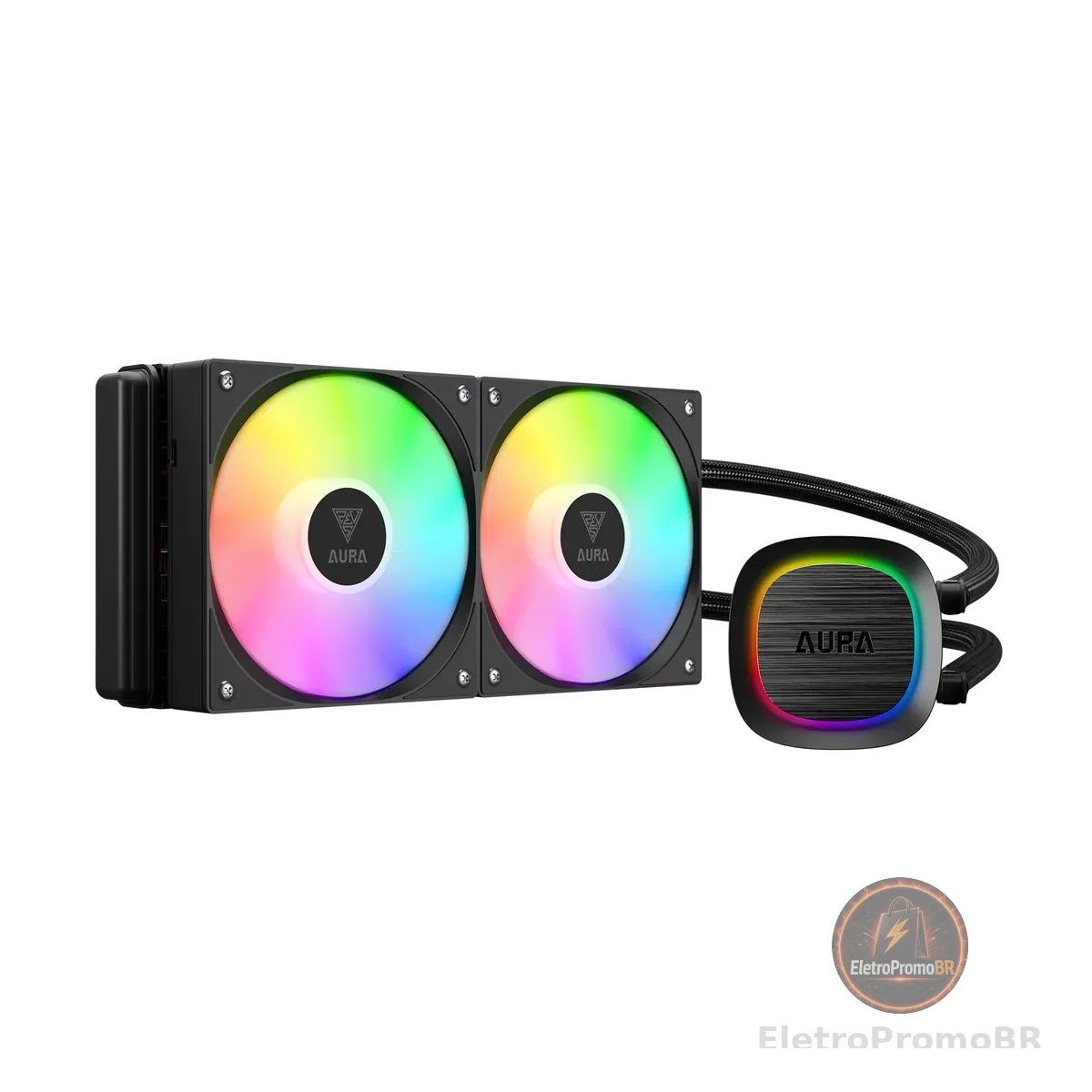 Water Cooler 240mm Gamdias Aura GL240 V2 ARGB