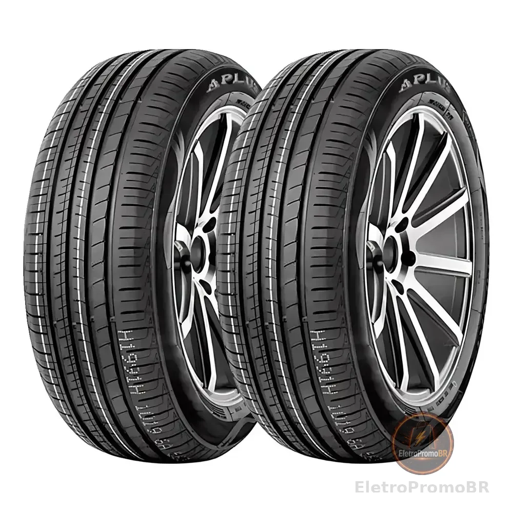 Kit 2 Pneus 185/65r15 88h Aplus Aro 15