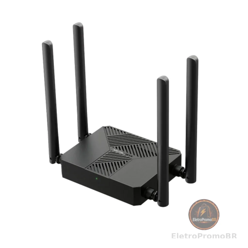 Roteador Wi-Fi 6 Gigabit Dual Band EasyMesh Mercusys AX1500 Mr60x V3