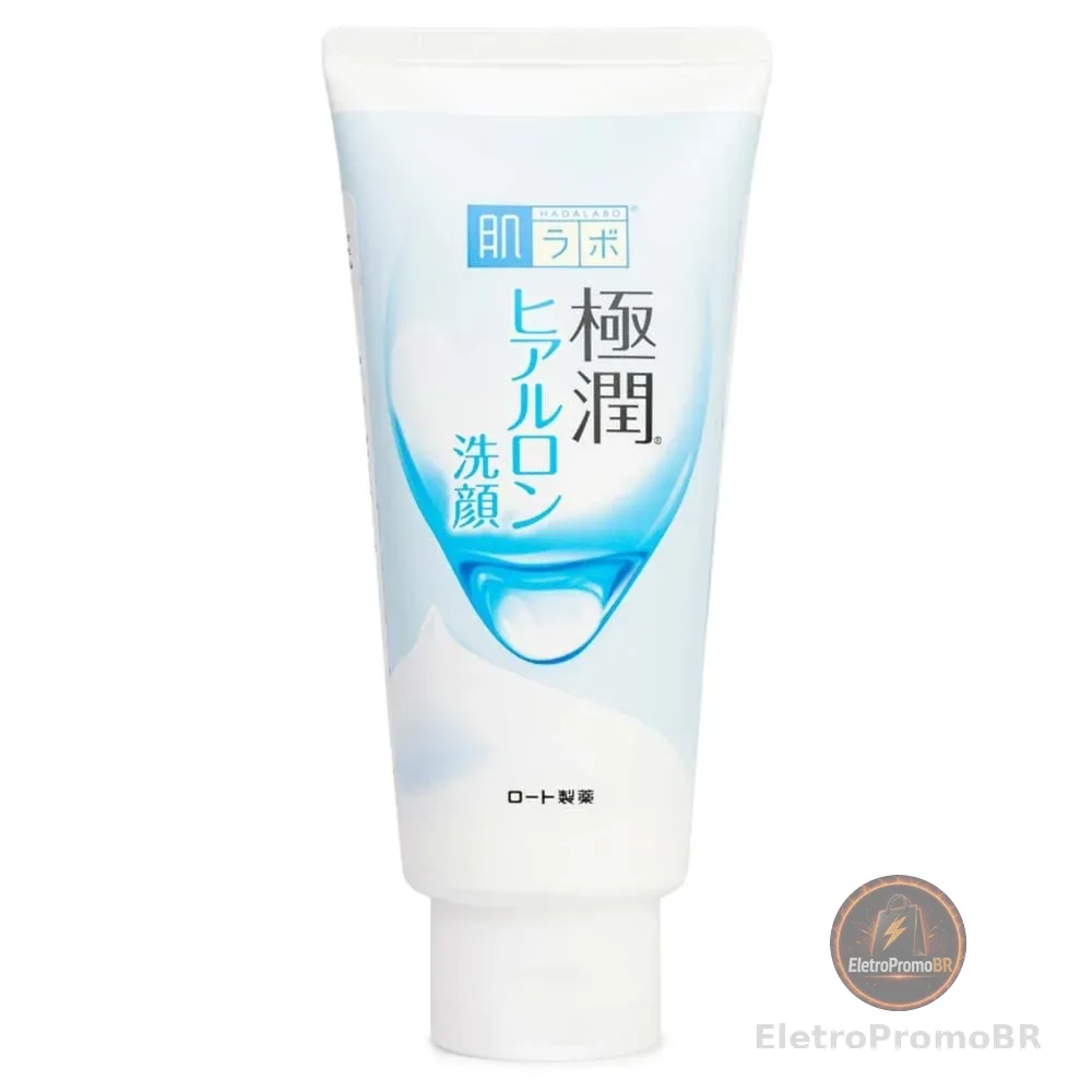 Hada Labo® Gokujyun Face Wash - Sabonete Hidratante Facial Com Ácido Hialurônico 100g