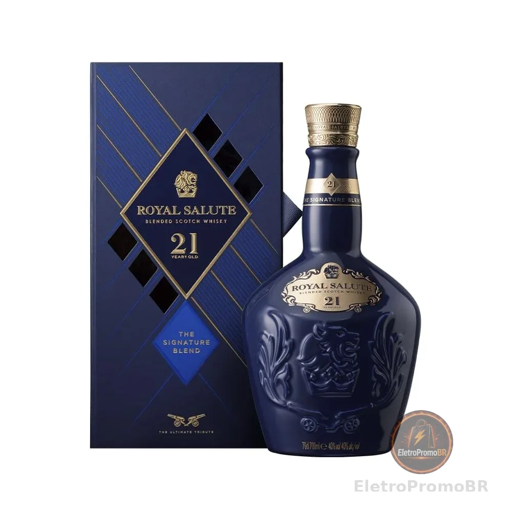 Whisky Royal Salute 21 anos The Signature Blend Escocês - 700 ml