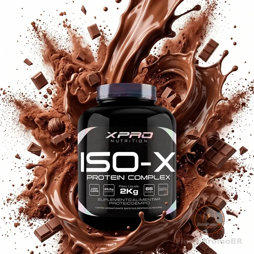 Whey Isolado - X Protein 2kg - Xpro Nutrition Chocolate