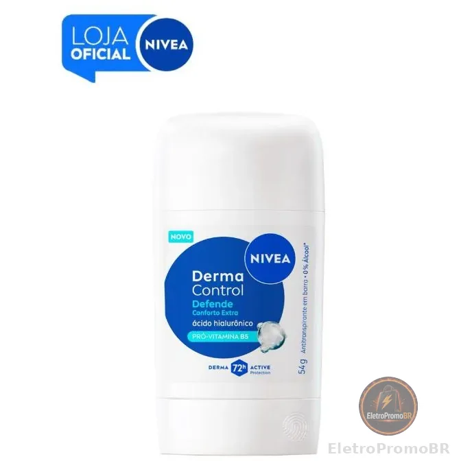 NIVEA Desodorante Stick Derma Control Defende 54g
