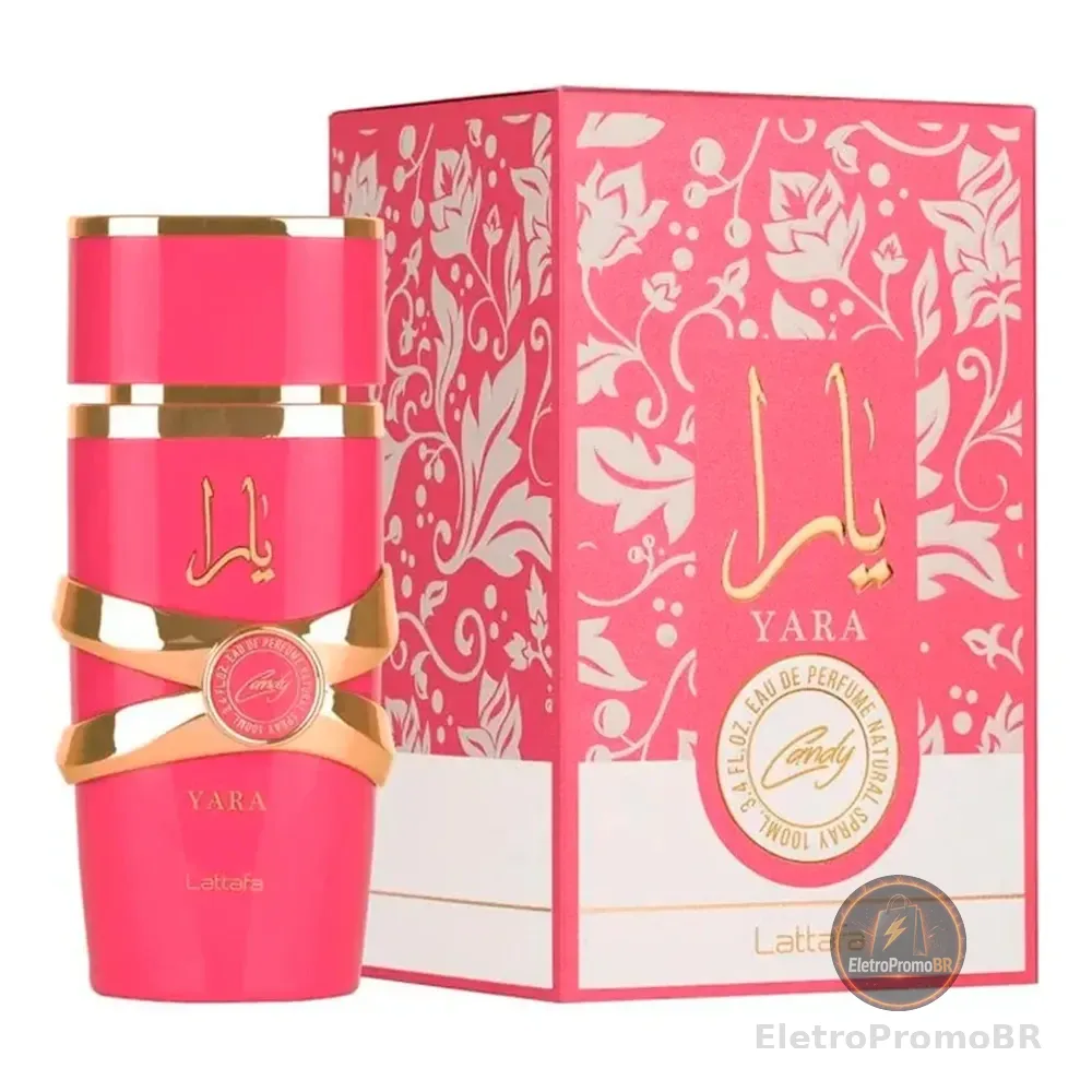 Perfume Árabe - Lattafa Yara Candy - Feminino Edp 100ml