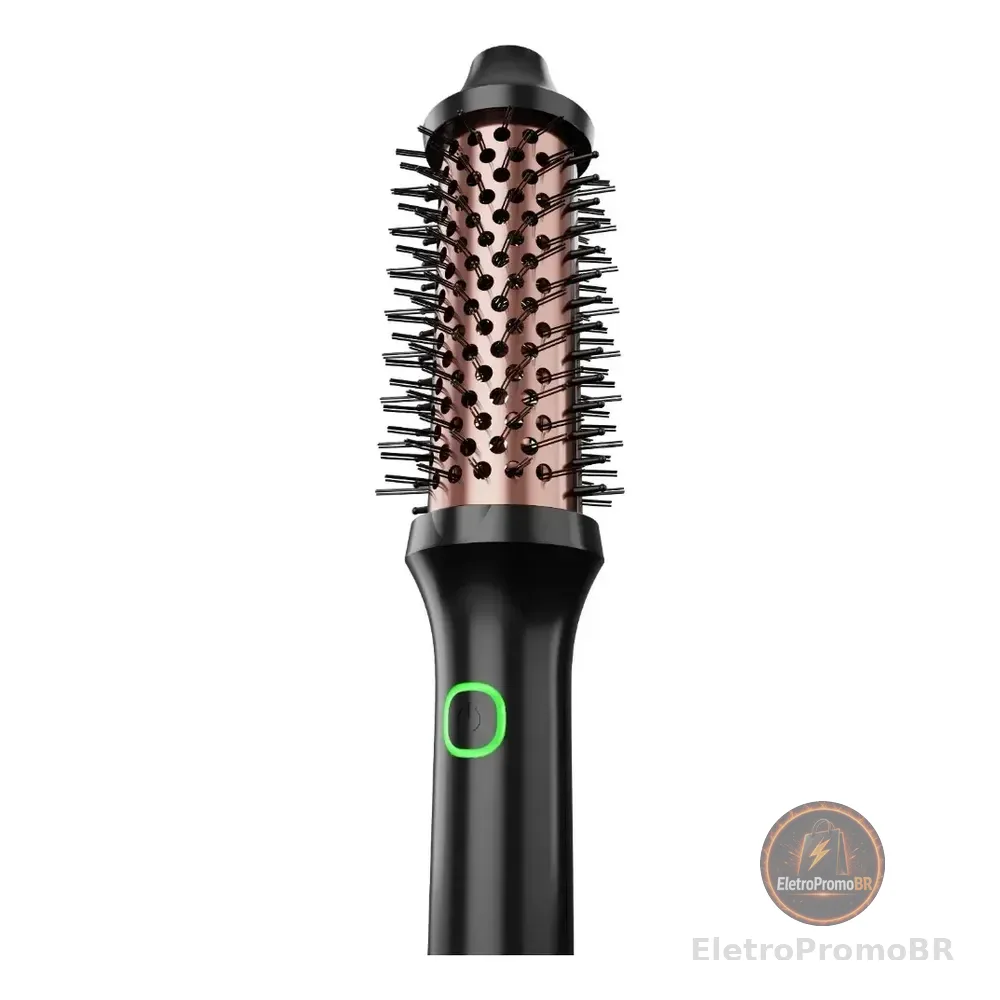 Escova Modeladora Philco Pec17a Revestimento Cerâmica Bivolt Preto 127/220v