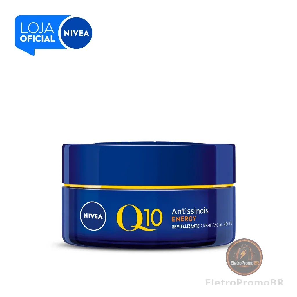 NIVEA Creme Facial Antissinais Q10 Energy Noite 50g