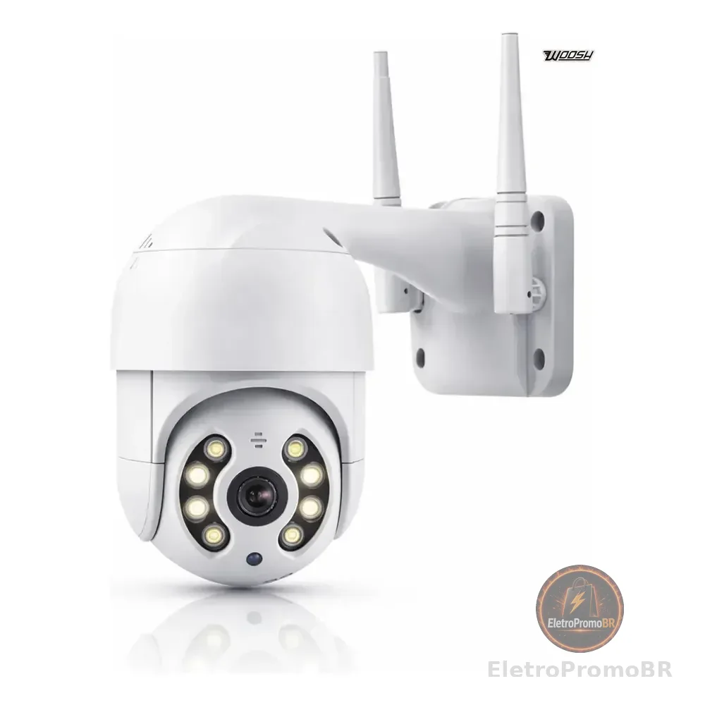 Câmera De Segurança Wifi Yoosee Externa Mini Dome Full Hd Infravermelho Prova D'água Woosh