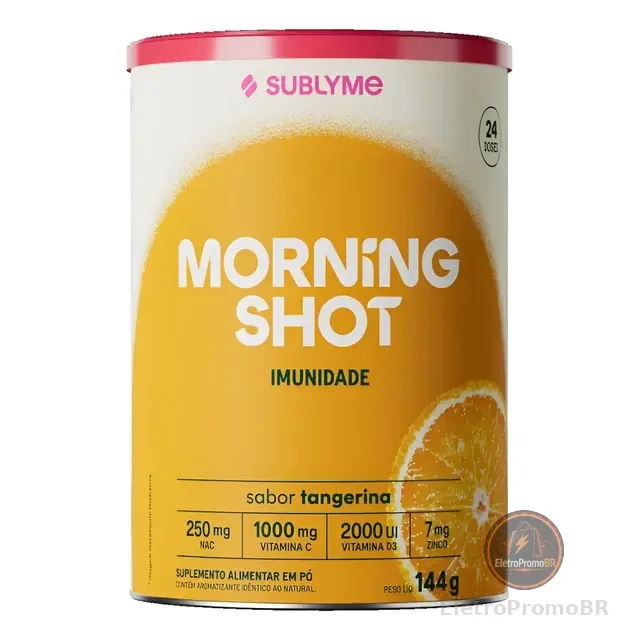 Morning Shot Sublyme Imunidade Aminoácidos Vitaminas C D E