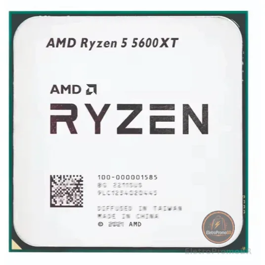 Ryzen 5 5600XT AMD AM4 4.7 GHz 6 Cores 12 Threads (novo S/Box)