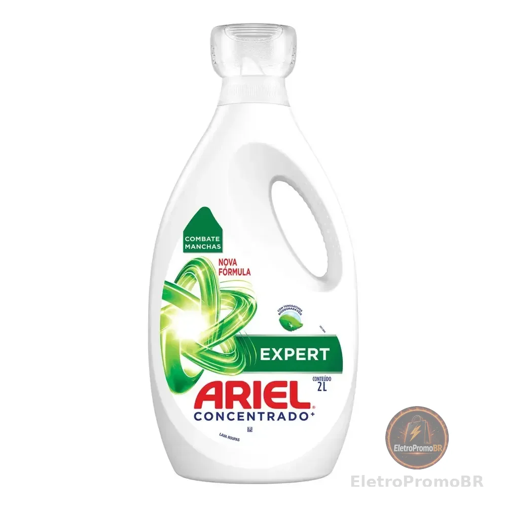 Sabão Líquido Ariel Concentrado Expert 2l - 1 Unidade