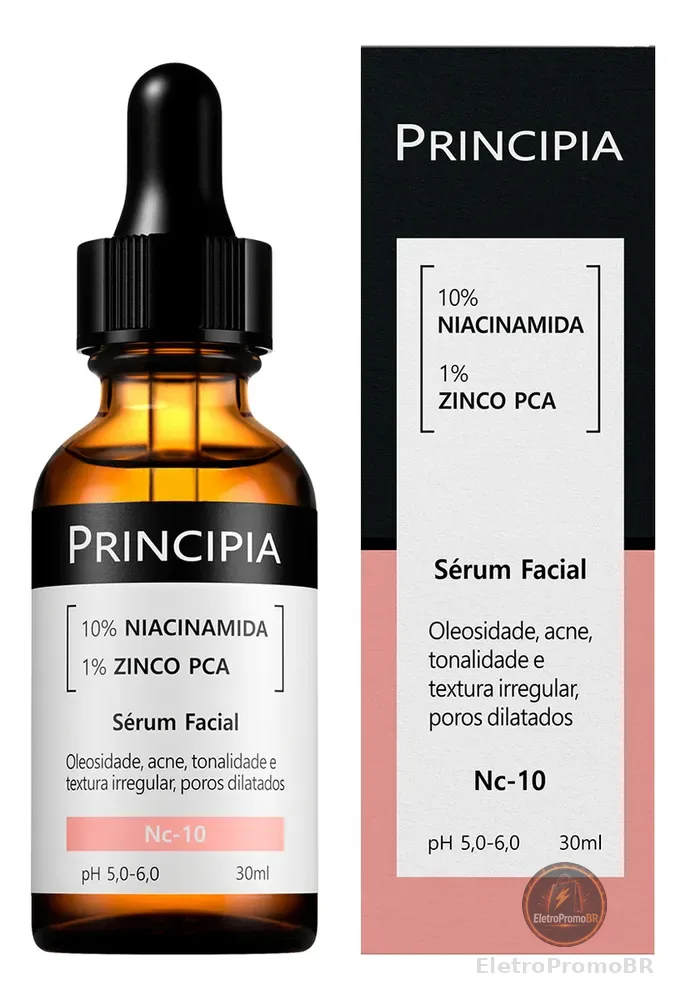 Principia Sérum 10% Niacinamida + 1% Zinco Pca NC-10 30 mL
