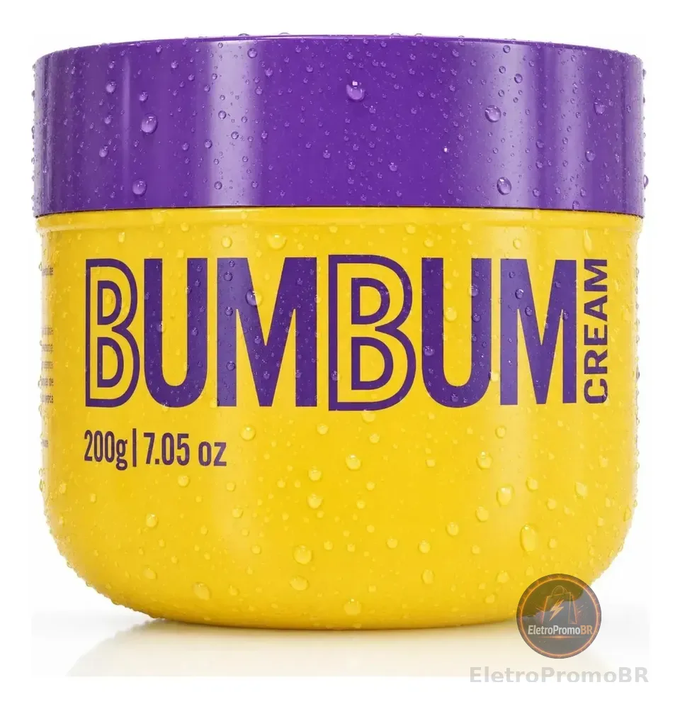 Bumbum Cream Beleza Brasileira 200g Esfrega Bumbum Lisinho