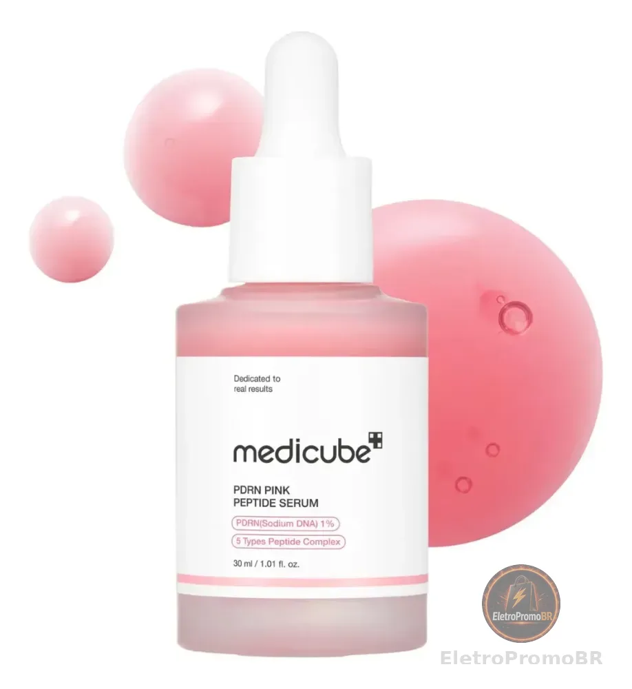 Medicube Pdrn Pink Regenerador E Clareador 30ml Todo Tipo De Pele Dia/noite