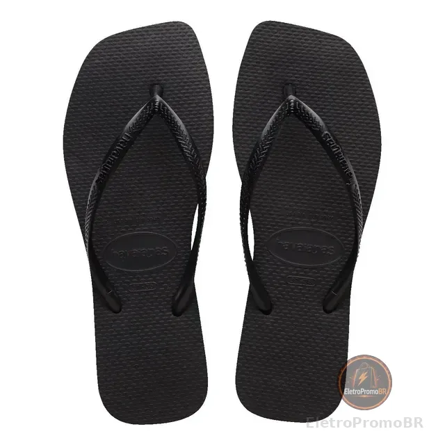 Chinelo Havaianas Slim Square Feminino Bico Quadrado