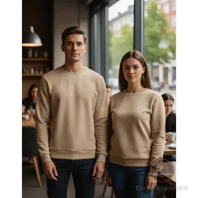 Casaco Moletom Blusa De Algodão Unissex Masculino E Feminino