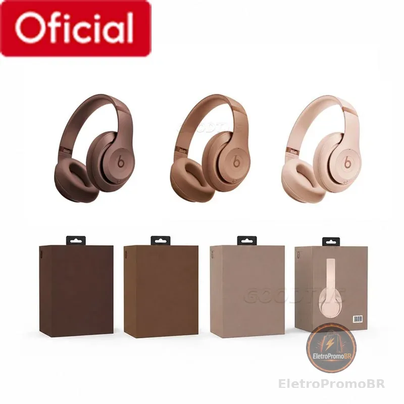 Beat Fones de Ouvido Sem Fio Studio Pro x Kim – Headset Bluetooth com Cancelamento de Ruído (ANC)