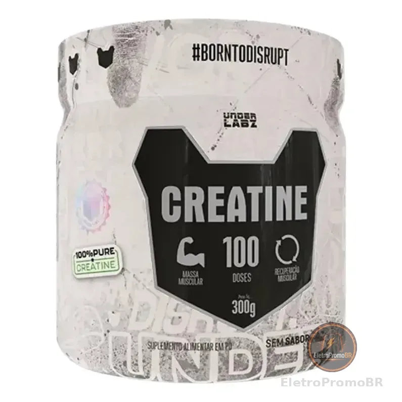 Creatina Borntodisrupt - Under Labz Sabor Natural Neutro